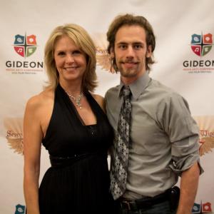 Actress Francine Locke Stand Your Ground with Nathan Jacobson at the 2014 Gideon Media Arts Conference  Film Festival in Orlando