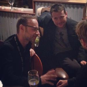 Pepijn Caudron and Leigh Whannell at the 2014 Sundance Music Festival