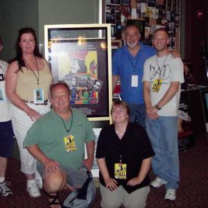 Cast and Crew from SIXES AND THE ONE EYED KING at the 2006 DancesWithFilms Festival in Los Angeles. (l-r) Robison, Tamara Barrus, Scott Ford, Patricia Snyder, Bob Armstrong and Chance Larsen