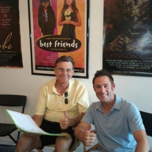 Best Friends TV Series  On Set with Jason Wiechert and Donald H Steward