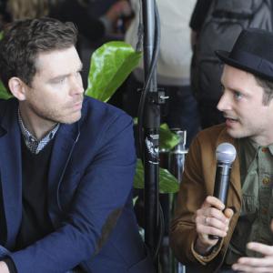 Director Craig William Macneill and producer Elijah Wood attend the Fast Company Grill During the 2015 SXSW Film Festival