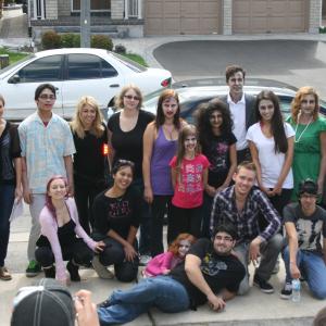 A pic with the cast and crew of Deaditors.