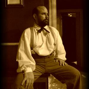 Scott M Schewe as Castner Hanway in the TAG Hawaii play Resistance 2014 Directed by Mr Brian Gibson