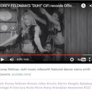 DUH!Corey Feldmam Featured dancer