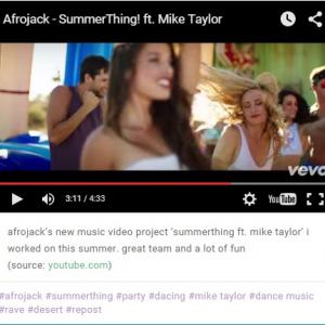 AfrojackSummer Thing Ft Mike Taylor