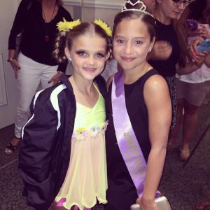 Skylar and Makenzie from Dance Moms at Sheer Talent Nationals