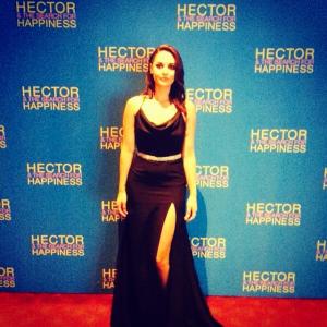 Chelsea at the world premiere of Hector and the Search for Happiness