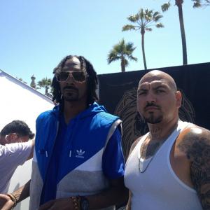 Snoop Lion and I for a commercial