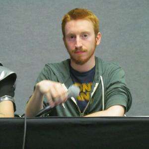 Franklin Ritch at a pannel at Megacon.