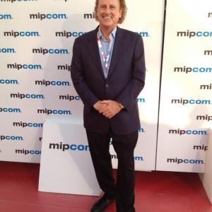 Director Mark L. Lester at Mipcom, Cannes, France