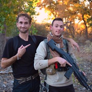 Shooting TheHunt Albuquerque NM Alameda Open Space Me as Dean and our Micheal as one of the private guards