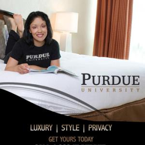 Purdue University Advertisement  Adella Pasos  Model