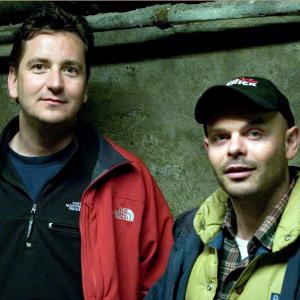 Philip Waley (Producer) and Mark Taylor (1st AD) on Hostel