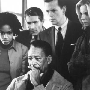 Still of Morgan Freeman, Monica Potter and Dylan Baker in Along Came a Spider (2001)