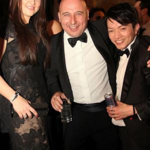 Vienna Filmball 2015 With actor Christoph Flbl and designer La Hong Nhut