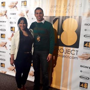 Tushar Tyagi @ 48 film project Screening and Award Ceremony. Tushar Tyagi was on the panel of judges for 48 Film Project 2015