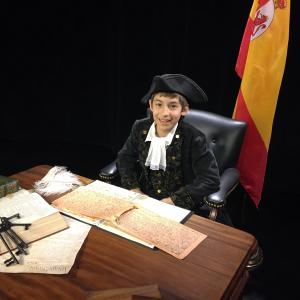 Gavin Monteiro as Young Gasparilla for NewTVs The Folklorist