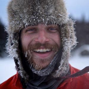 Frozen face Will in Alaska shooting Dead End Express for National Geographic