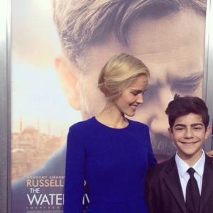 Dylan Georgiades & Isabel Lucas at The Water Diviner Hollywood Premiere
