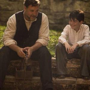 Russell Crowe & Dylan Georgiades - still from The Water Diviner