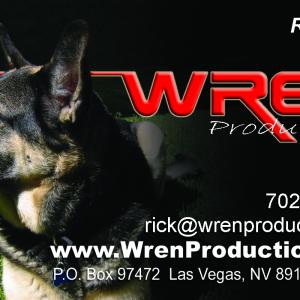 My business Card named my company after my baby Wren She was my companion and best friend