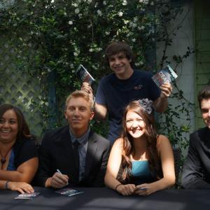 The Cast of Dead End signing autographs and the first public screening