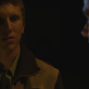 Anthony James and Andy Gion in award winning short film Two Sided