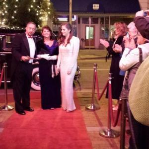 Actress  Brenda MossClifton costar w Kristal Renwick costar  the premier of Holey Matrimony in Washington NC Nov 15 2014