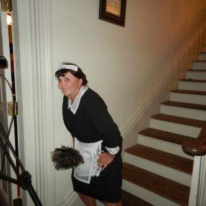 Actress - Brenda Moss-Clifton 2014 - on set of Holey Matrimony as Mrs. Davis, the housekeeper