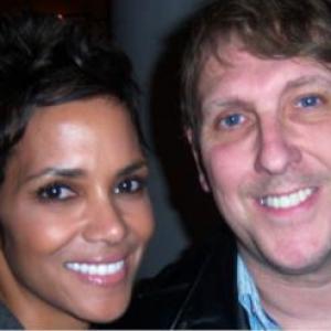 With Halle Berry at Screening of Frankie and Alice