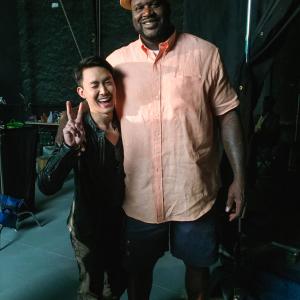 HARBIN BEER Behind the scenes with Former Pro Basketball Star Shaquille ONeal  Actor Dior Choi