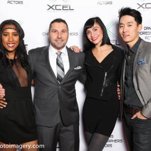 (left to right) Andrea Laing, Ares Golemi, Kylie Casciano, Dior C. Choi
