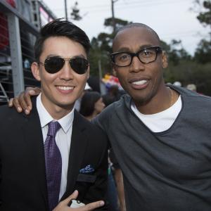 Grammy Award Winning Raphael Saadiq  Special Guest actor Dior C Choi Concourse DElegance with Jay Leno 2014