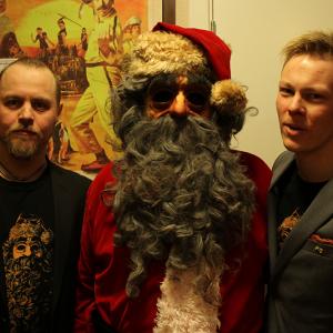 Director Magne Steinsvoll Actor Tormod Lien and Director og Photography Raymond Volle at the premiere of Christmas Cruelty!