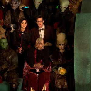 Still of Matt Smith and Jenna Coleman in Doctor Who: The Rings of Akhaten (2013)