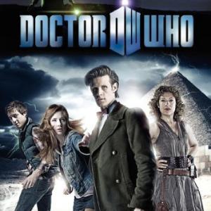 Alex Kingston Matt Smith Karen Gillan and Arthur Darvill in Doctor Who 2005