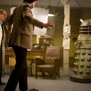 Still of Bill Paterson and Matt Smith in Doctor Who (2005)