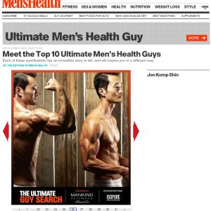 Jon Komp Shin  Top Ten Ultimate Mens Health Guy  Mens Health Magazine