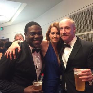 With Matt Walsh and Sam Richardson at The EMMYs