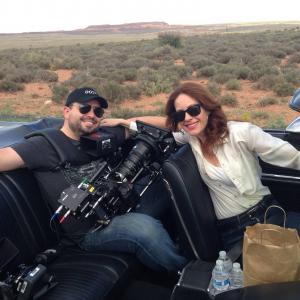 On set at The Grand Canyon shooting a video for Above  Beyond with our uber talented director Kenlon Clark