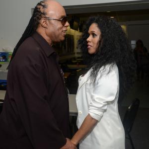 The Legend Stevie Wonder with Dionne b Warren