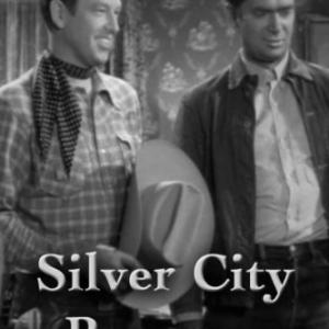 Buddy Ebsen and Rex Allen in Silver City Bonanza 1951