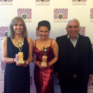 St Tropez International Film Festival Award Ceremony, Awards for The best Lead Actress (Katarina Kikta) in a short film & The best Short film (Salome)