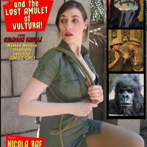 DVD Cover to Nyoka and the Amulet of Vultura 2014