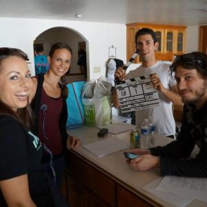 Door of Fear (Behind-the-Scenes) - Our first day of shooting, having fun on set.