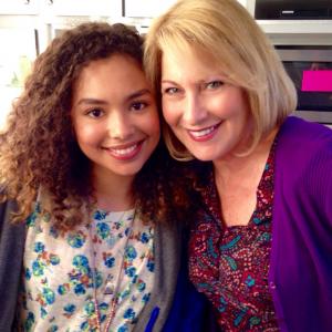with Jessica Sula as Maddie wroking on RECOVERY ROAD for ABC FAMILY