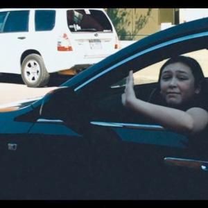 Playing Girl in Car in the film 