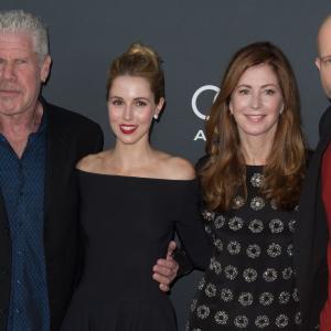 Ron Perlman, Dana Delany, Marc Forster and Alona Tal at event of Hand of God (2014)