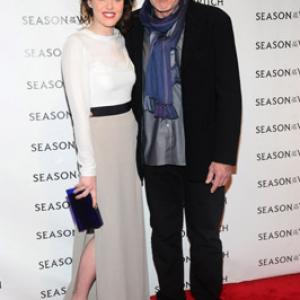 Ron Perlman and Claire Foy at event of Juodosios raganos metai 2011