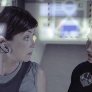 A still from Quality of Life with Andrea Fantauzzi and Kim Rhodes